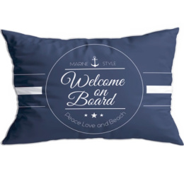 Подушки Marine Business Santorini Welcome, синие 40х60см 2шт. (10266038)